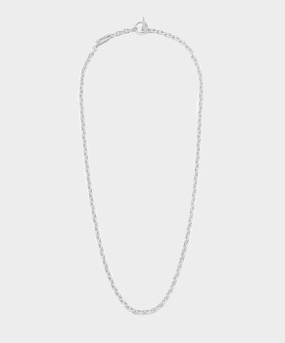 Todd Snyder Maor Sterling Silver Plaun Link Necklace - Silver