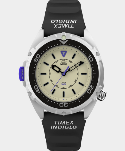 Todd Snyder Timex x Dimepiece 36mm Silicone Strap Watch - Black
