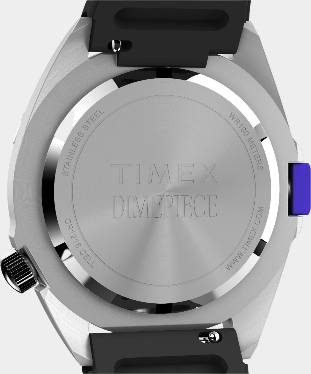 Todd Snyder Timex x Dimepiece 36mm Silicone Strap Watch - Black