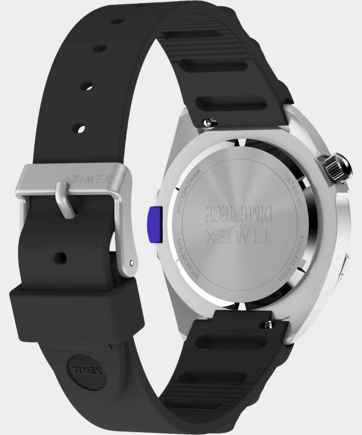 Todd Snyder Timex x Dimepiece 36mm Silicone Strap Watch - Black