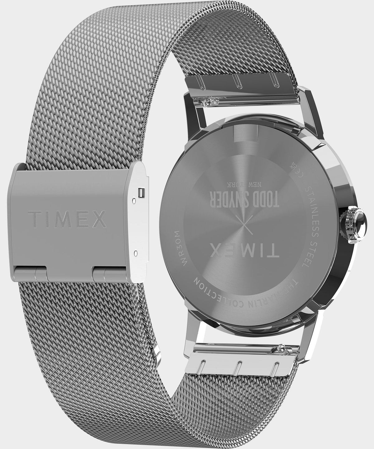 Todd Snyder Timex X Todd Snyder Marlin Mesh Watch - Silver
