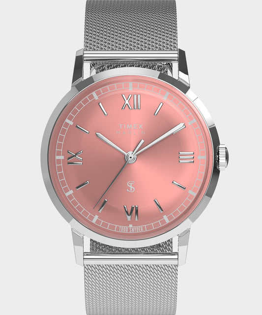Todd Snyder Timex X Todd Snyder Marlin Mesh Watch - Pink