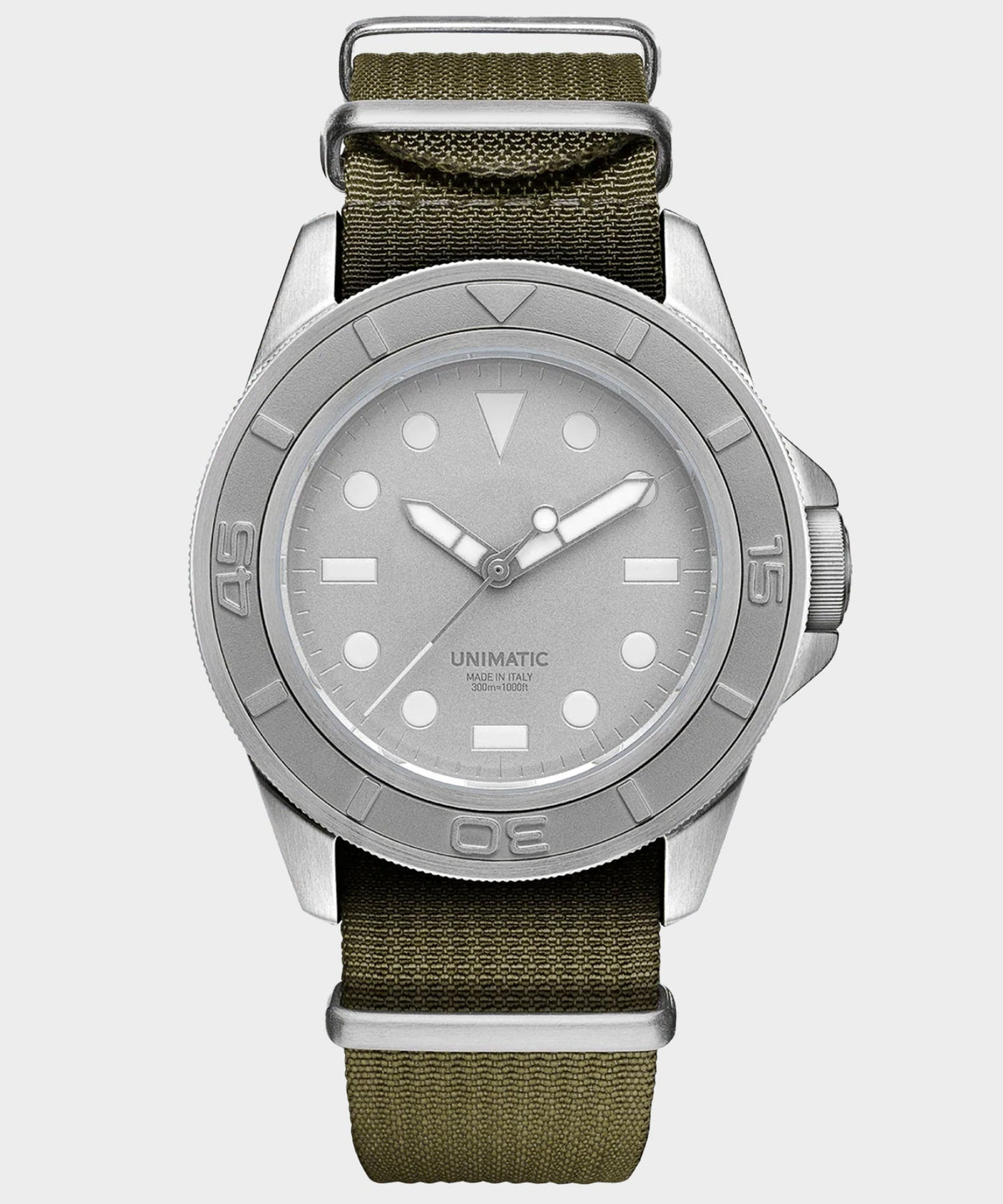 Todd Snyder UNIMATIC Modello Uno U1-AEG Diver Watch - Olive