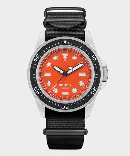 Todd Snyder UNIMATIC U1-PD3 ProDiver Modello Uno Watch - Orange