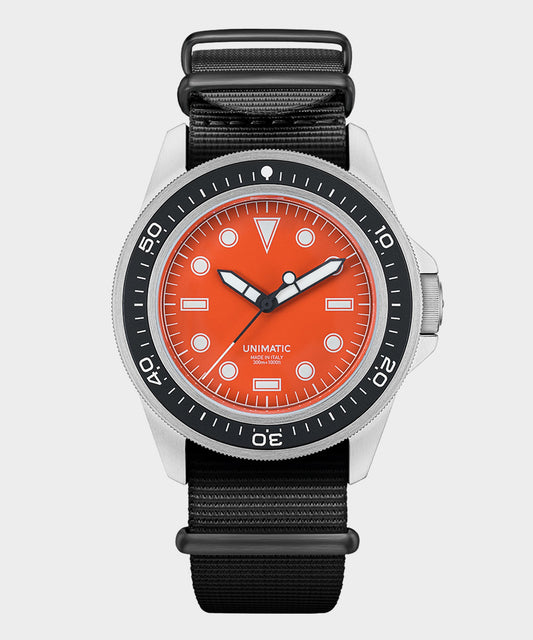 Todd Snyder UNIMATIC U1-PD3 ProDiver Modello Uno Watch - Orange