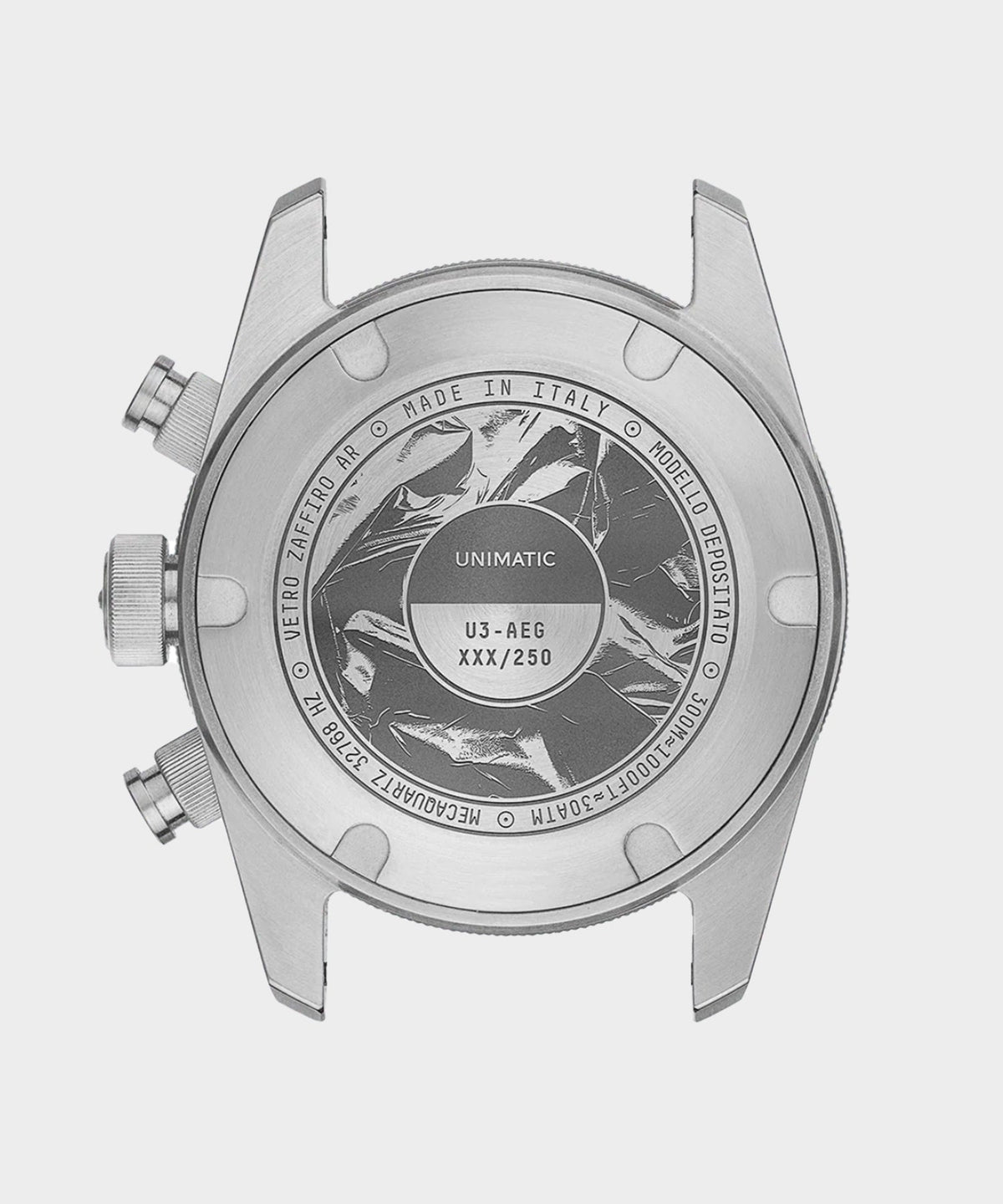 Todd Snyder UNIMATIC Modello Tre U3-AEG Chronograph Watch - Olive