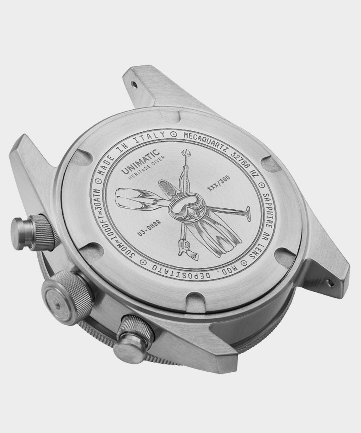 Todd Snyder UNIMATIC U3-DHBR Heritage Chronograph Diver Watch - Brown