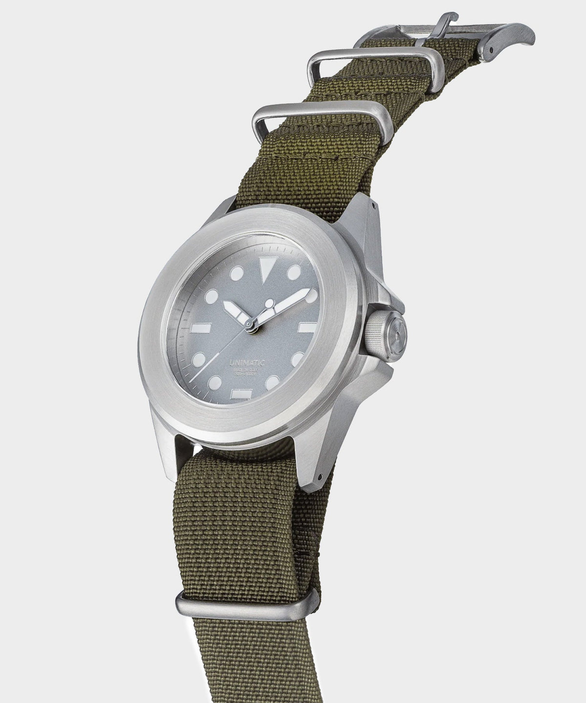 Todd Snyder UNIMATIC Modello Quattro U4-AEG Time Only Watch - Olive