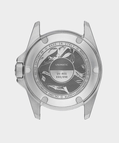 Todd Snyder UNIMATIC Modello Quattro U4-AEG Time Only Watch - Olive