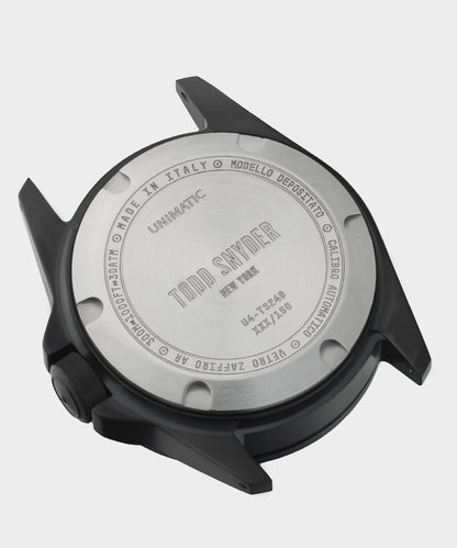 Todd Snyder Todd Snyder X UNIMATIC Modello Quattro U4 GMT Watch - Black