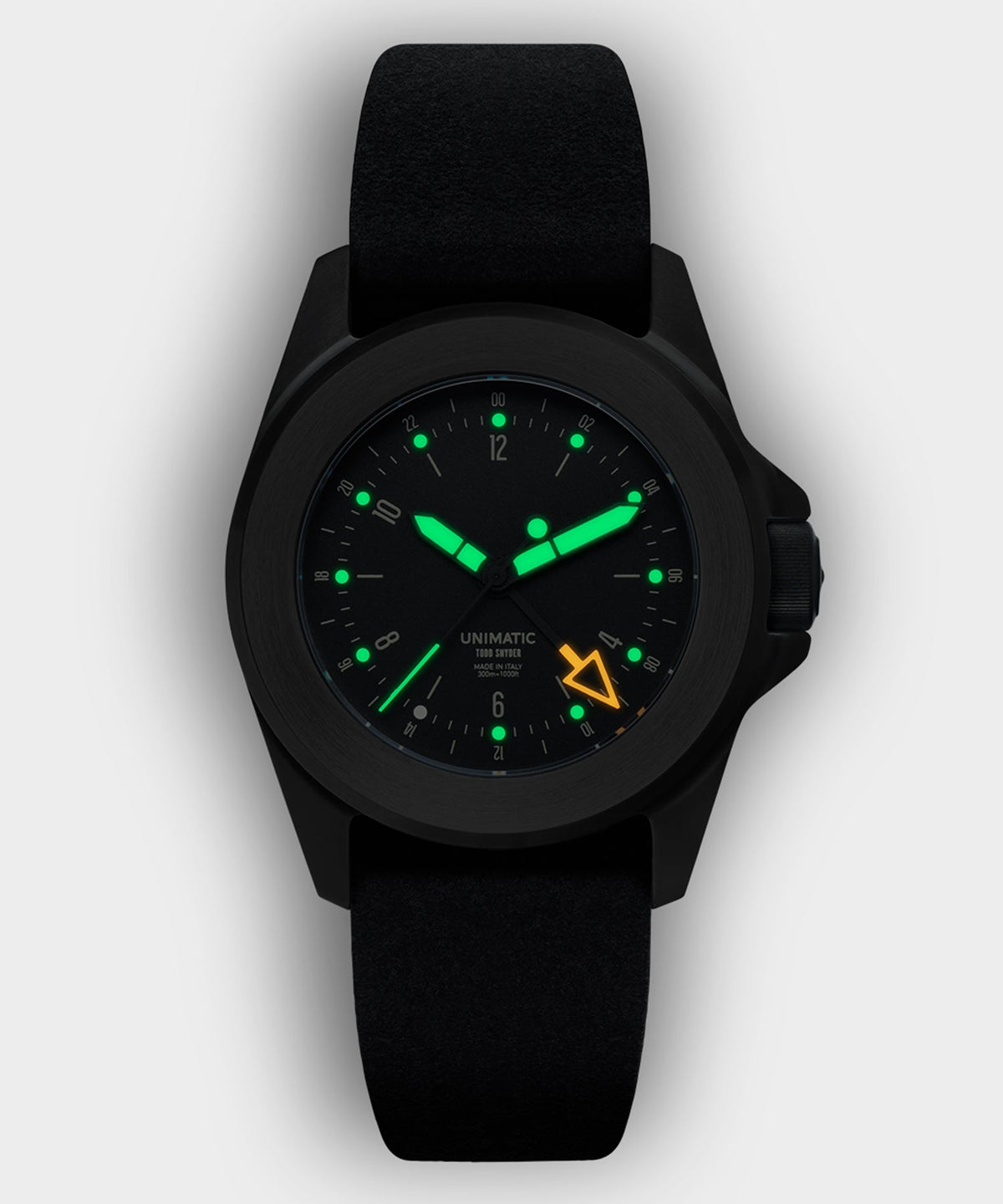 Todd Snyder Todd Snyder X UNIMATIC Modello Quattro U4 GMT Watch - Black