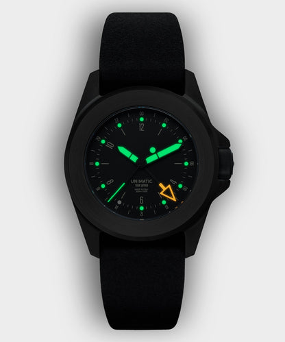 Todd Snyder Todd Snyder X UNIMATIC Modello Quattro U4 GMT Watch - Black