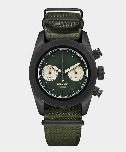 Todd Snyder Todd Snyder X UNIMATIC Modello Tre Watch - Olive