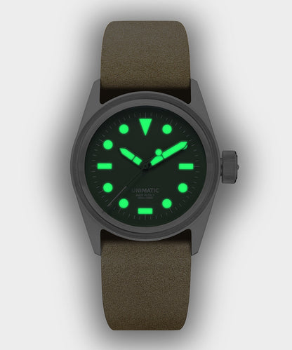 Todd Snyder Todd Snyder X UNIMATIC U5S-TS Watch - Olive