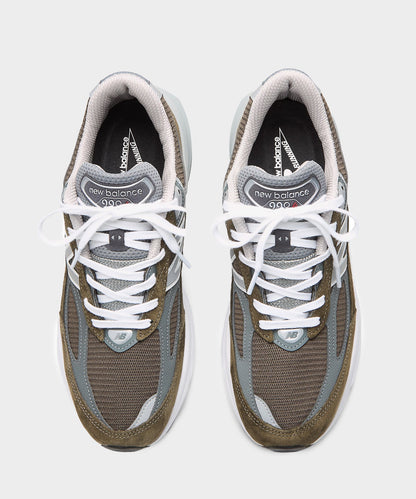 Todd Snyder New Balance Made in USA 990v6 Sneaker - Green