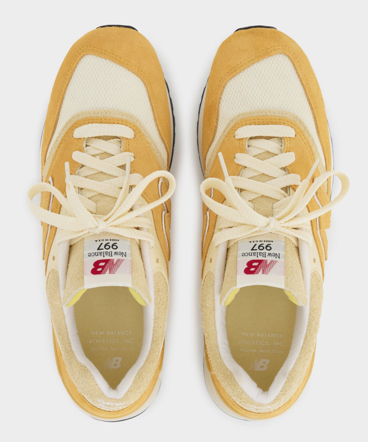 Todd Snyder New Balance Made in USA U997 Sneaker - Yellow