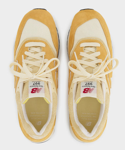 Todd Snyder New Balance Made in USA U997 Sneaker - Yellow