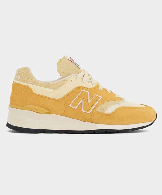 Todd Snyder New Balance Made in USA U997 Sneaker - Yellow