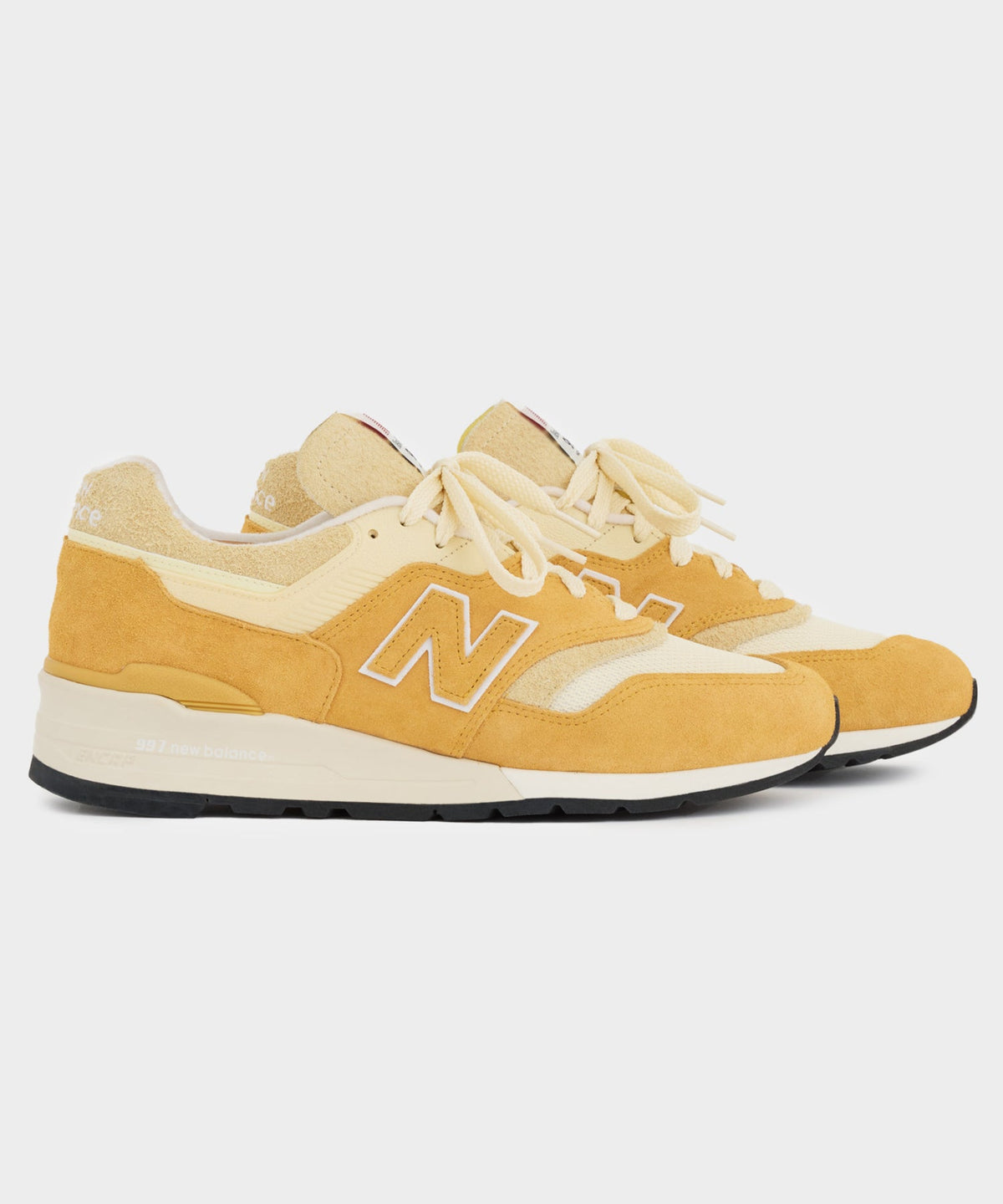 Todd Snyder New Balance Made in USA U997 Sneaker - Yellow