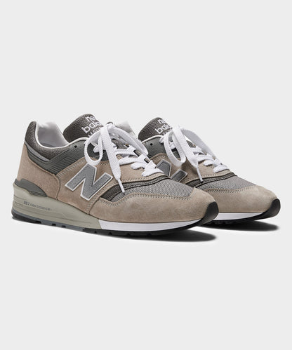 Todd Snyder New Balance Made in USA 997 Sneaker - Grey