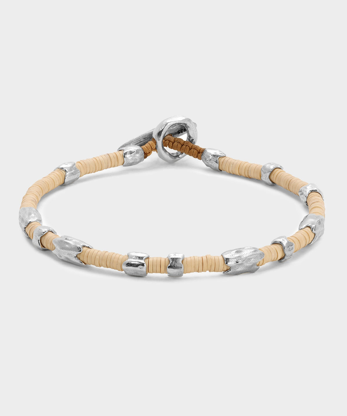 Todd Snyder Maor Sterling Silver Dryp Bracelet - Silver