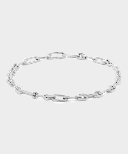 Todd Snyder Maor Sterling Silver Pelham Small Link Bracelet - Silver