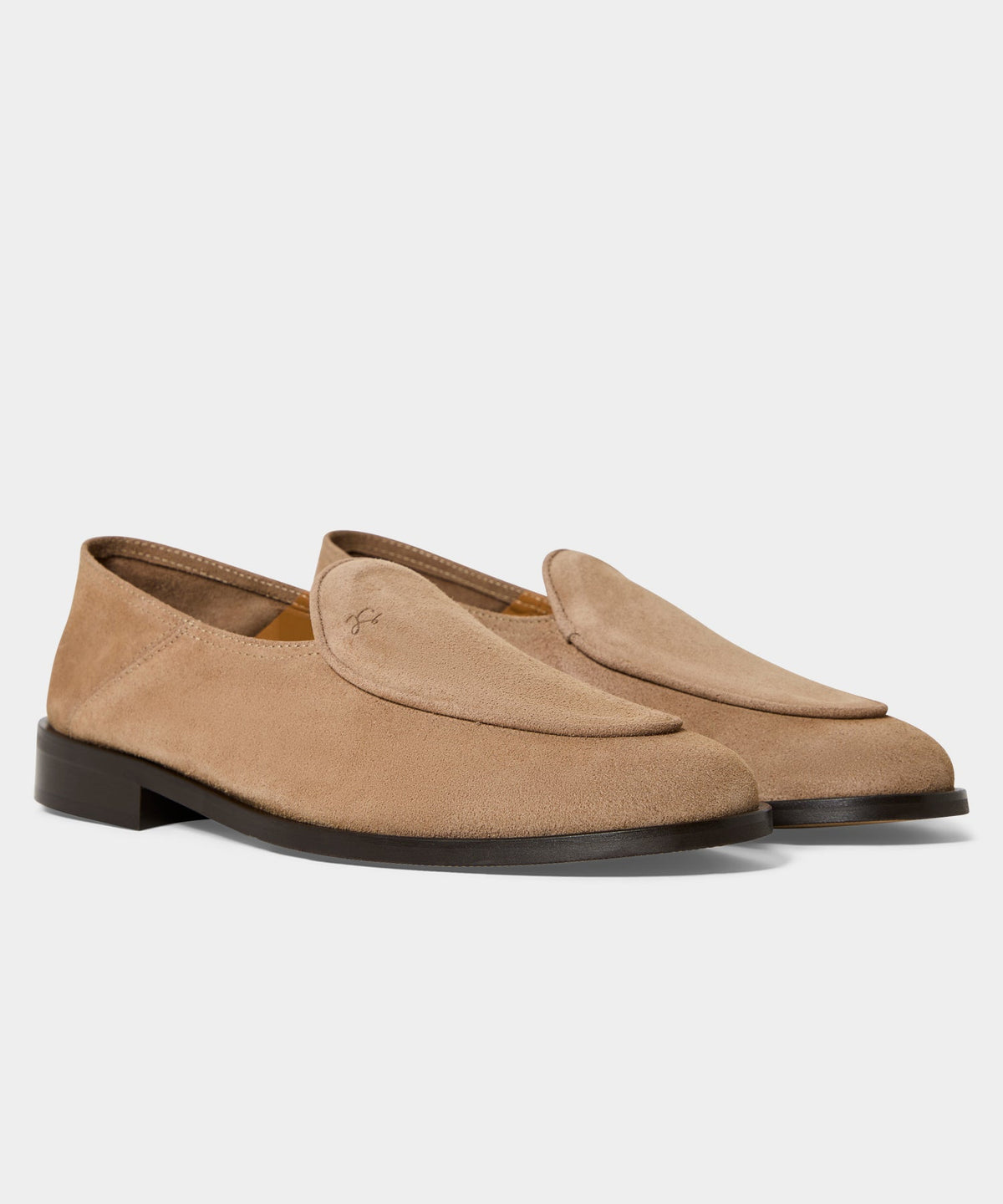 Todd Snyder Jacques Solovière Suede Chris Loafer - Tobacco