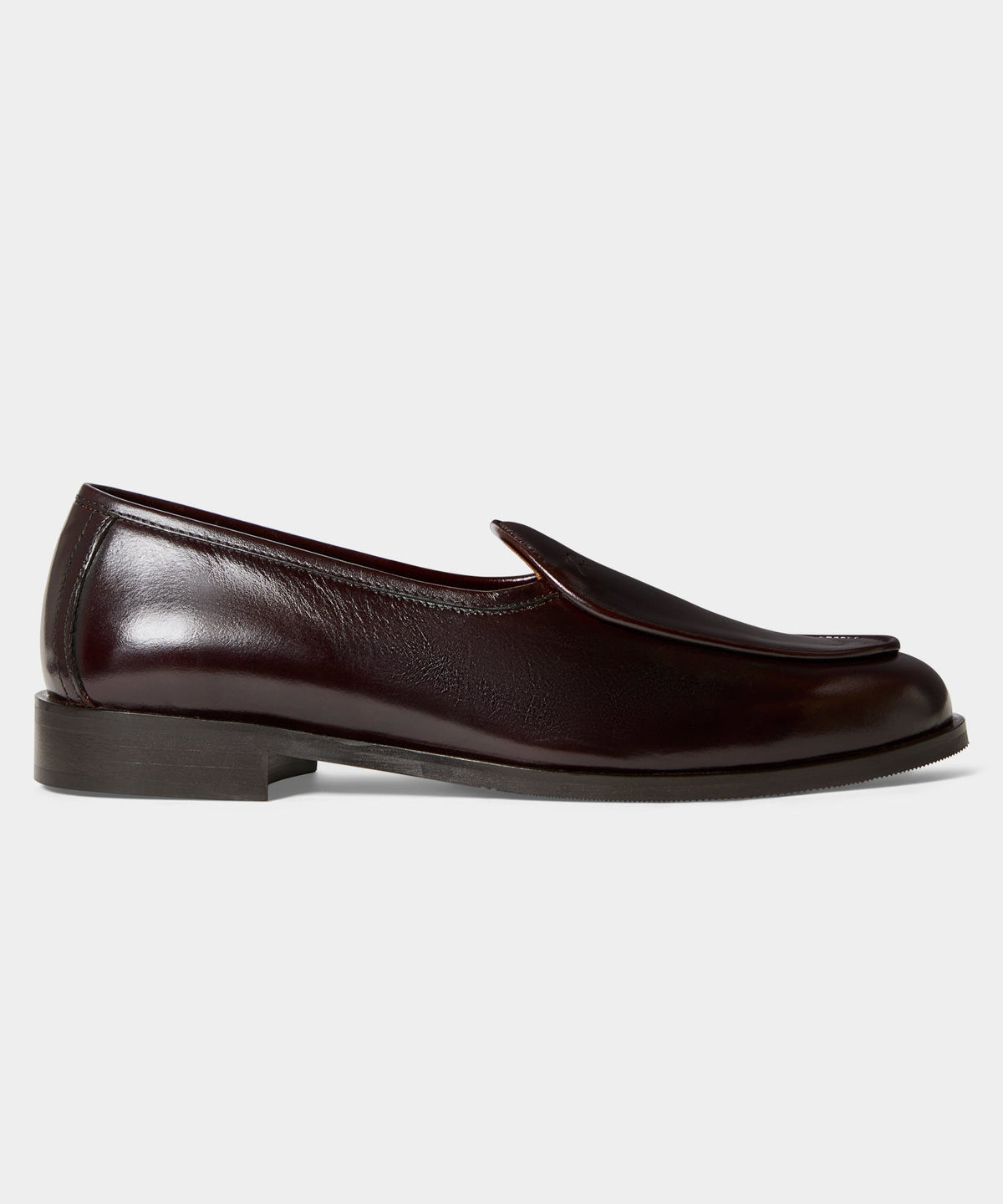 Todd Snyder Jacques Solovière Leather Loafer - Dark Brown
