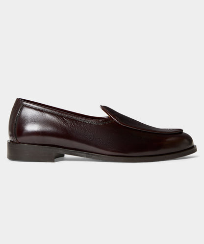 Todd Snyder Jacques Solovière Leather Loafer - Dark Brown