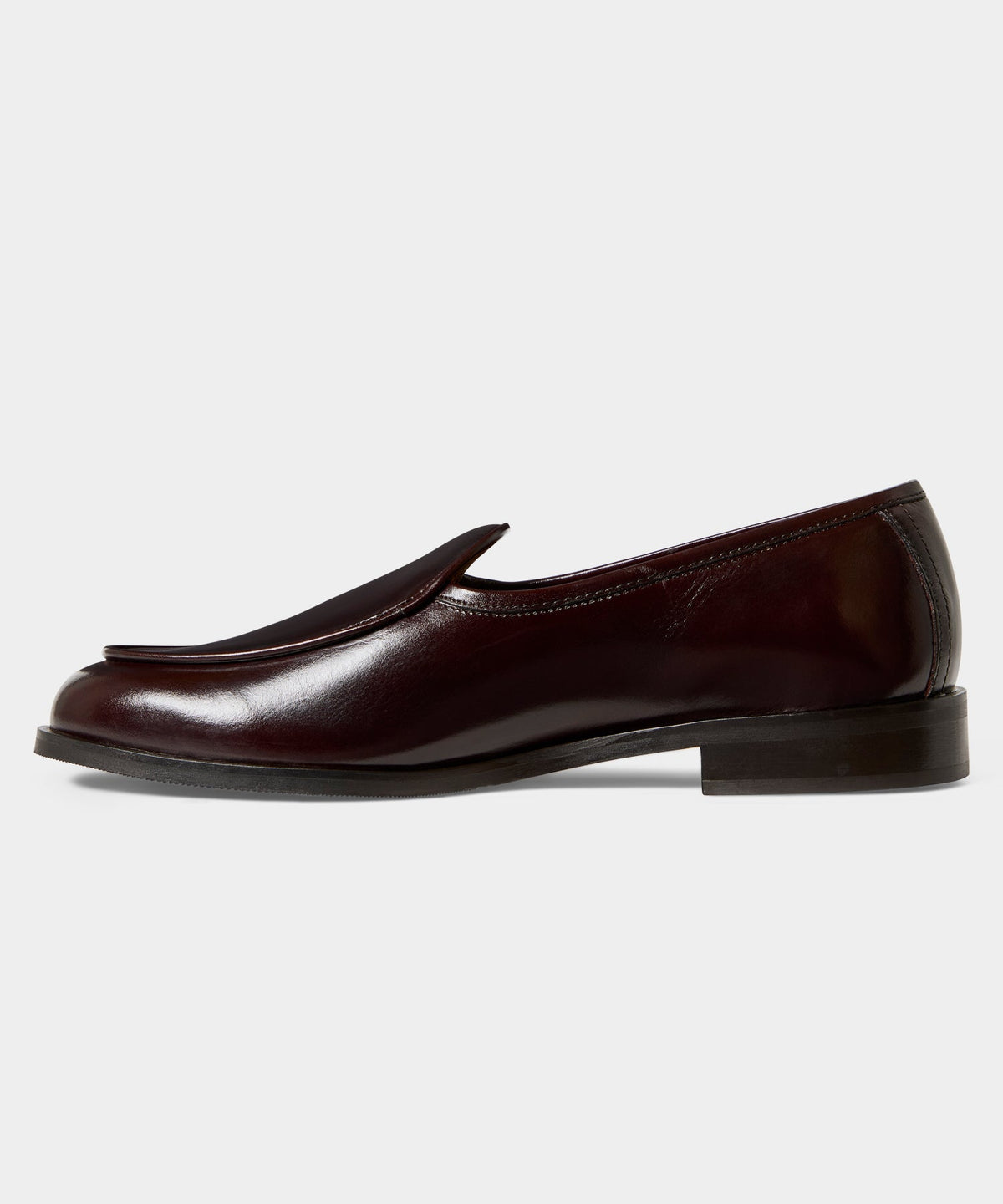 Todd Snyder Jacques Solovière Leather Loafer - Dark Brown