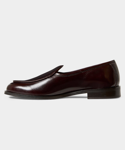 Todd Snyder Jacques Solovière Leather Loafer - Dark Brown