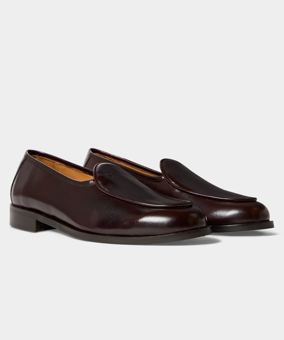Todd Snyder Jacques Solovière Leather Loafer - Dark Brown