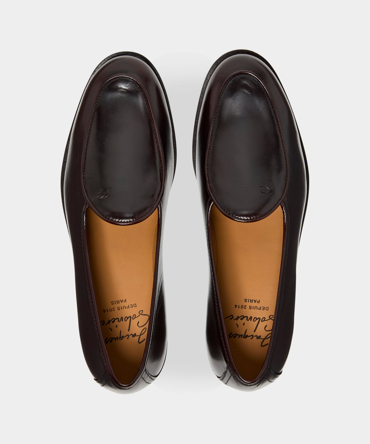 Todd Snyder Jacques Solovière Leather Loafer - Dark Brown