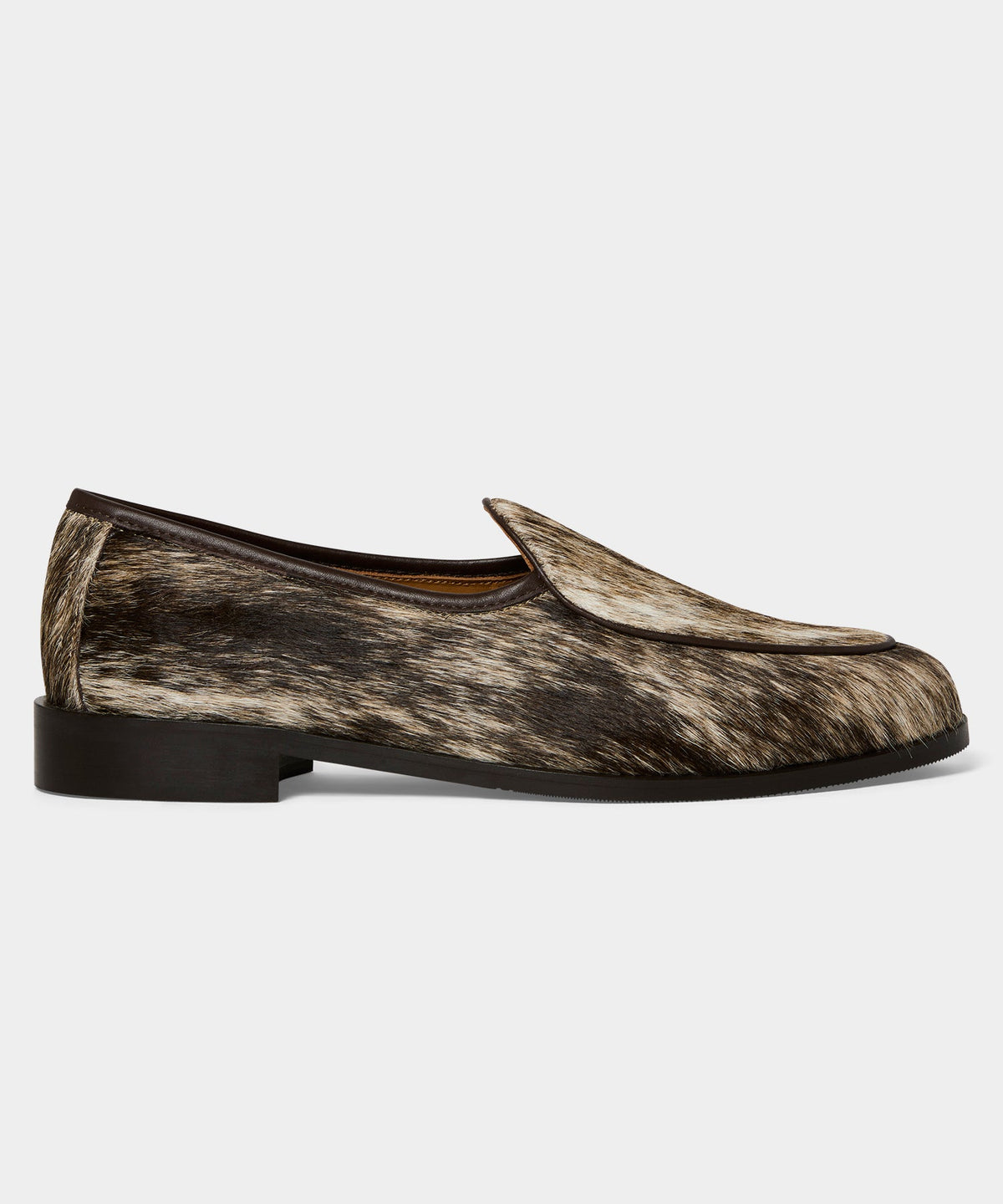 Todd Snyder Jacques Solovière Hairy Loafer - Brown