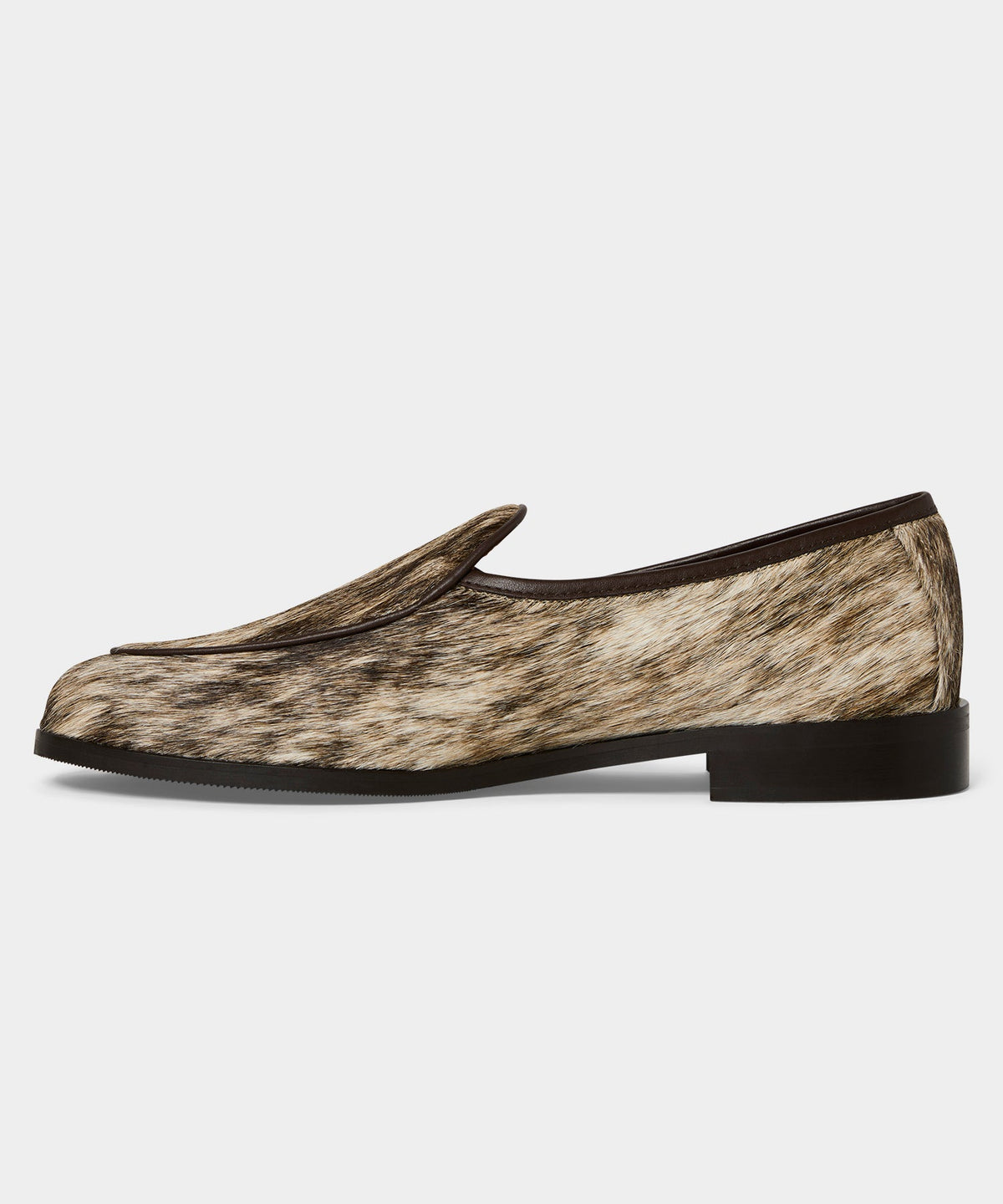 Todd Snyder Jacques Solovière Hairy Loafer - Brown