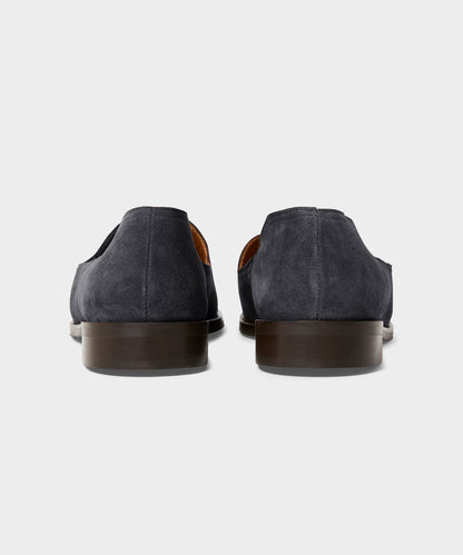 Todd Snyder Todd Snyder x Jacques Solovière Suede Slipper - Blue