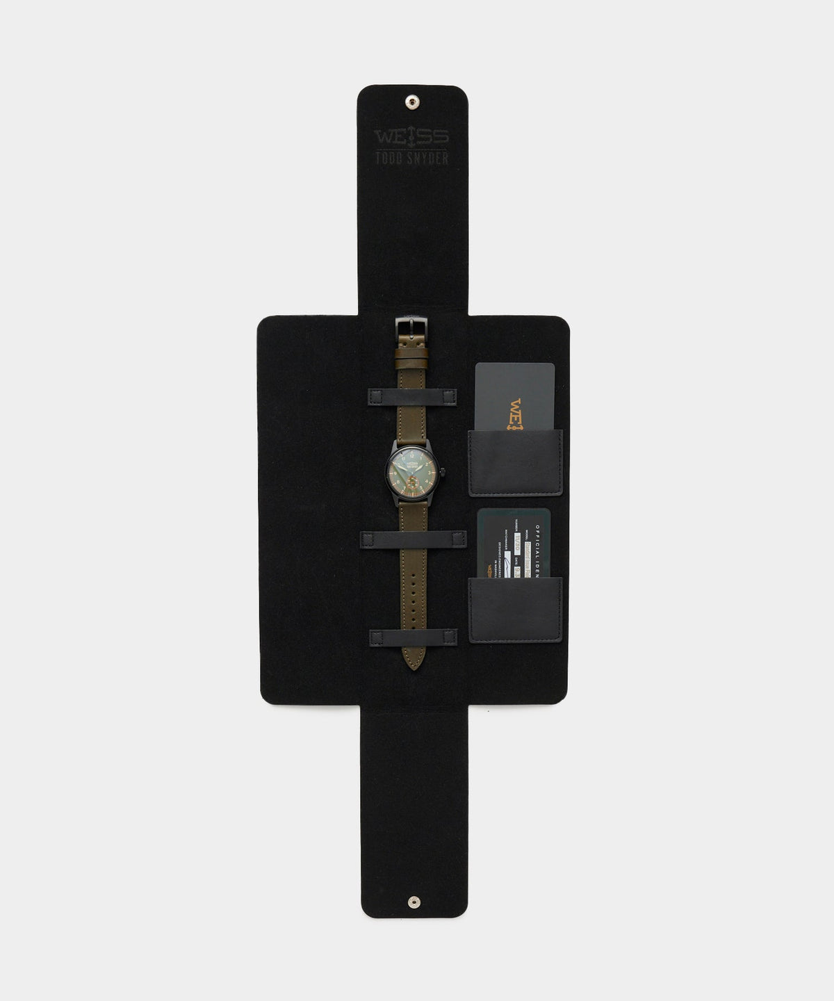 Todd Snyder Todd Snyder x Weiss Watch Company 38MM Standard Issue Watch - Olive