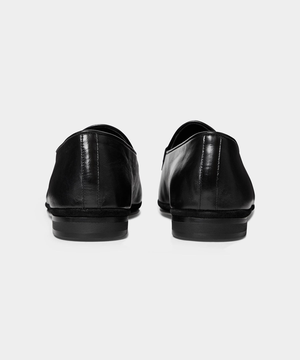 Todd Snyder Todd Snyder X Rubinacci Unlined Leather Penny Loafer - Black