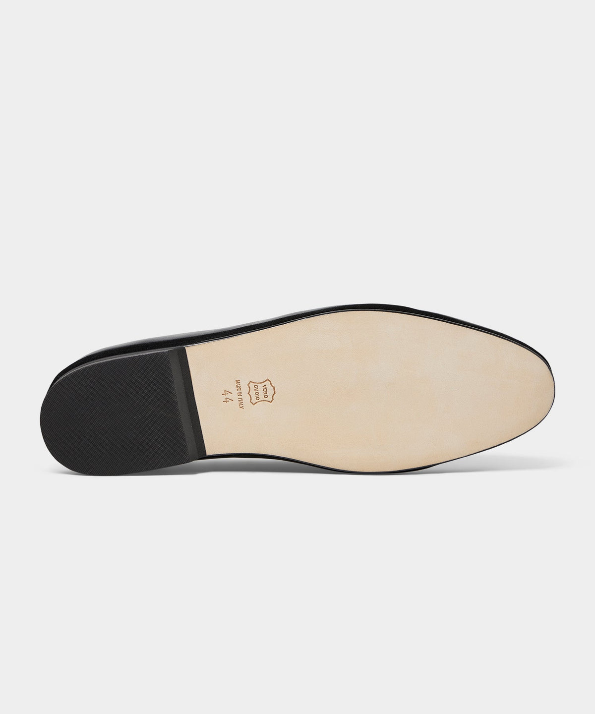 Todd Snyder Todd Snyder X Rubinacci Unlined Leather Penny Loafer - Black