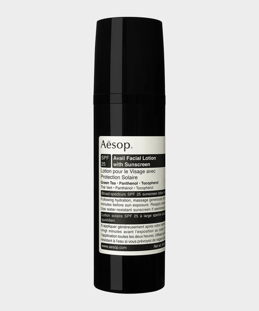 Todd Snyder Aesop Facial Lotion with Sunscreen SPF25 - Black