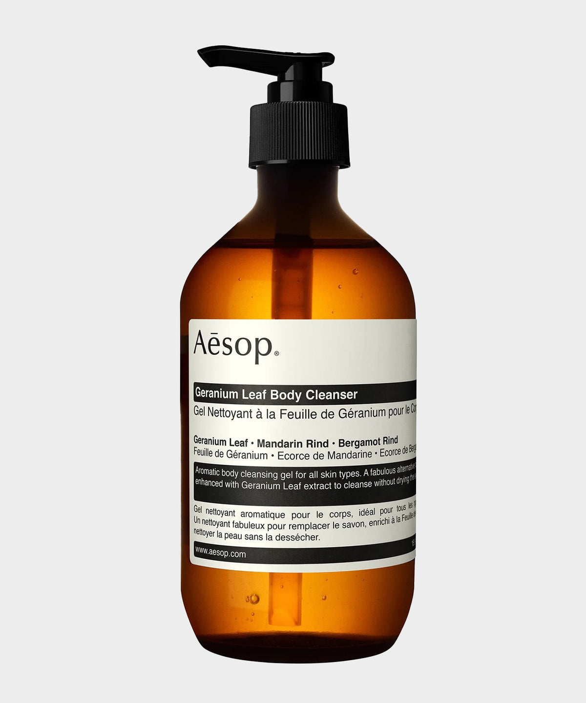 Todd Snyder Aesop Geranium Leaf Body Cleanser - Black