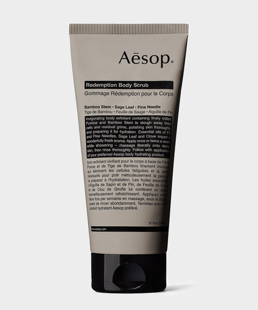 Todd Snyder Aesop Redemption Body Scrub - Black