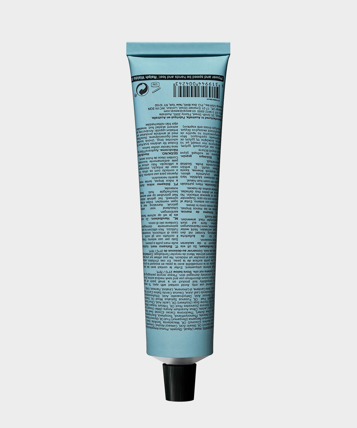 Todd Snyder Aesop Reverence Aromatique Hand Balm - Black