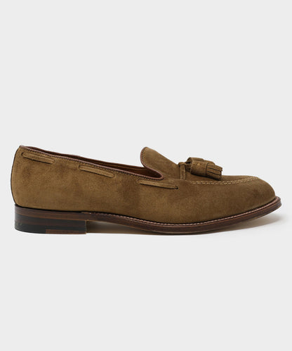 Todd Snyder Alden Suede Tassel Loafer - Snuff