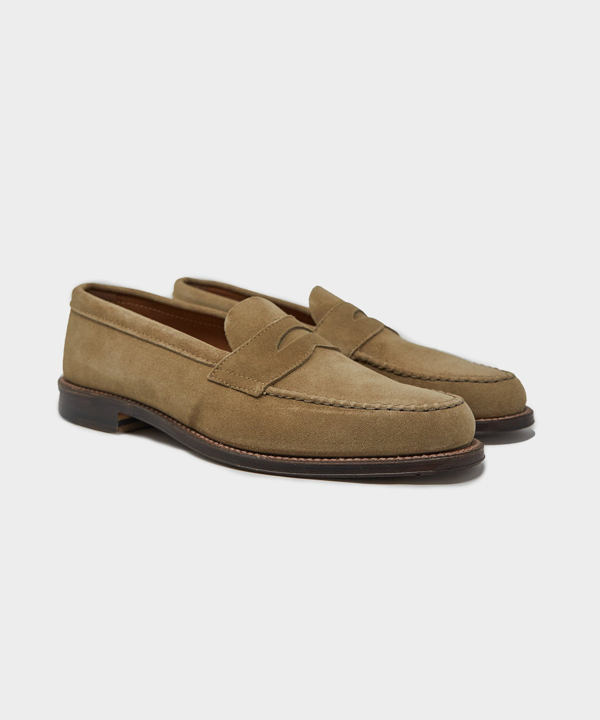 Todd Snyder Alden Unlined Leisure Handsewn Loafer - Tan