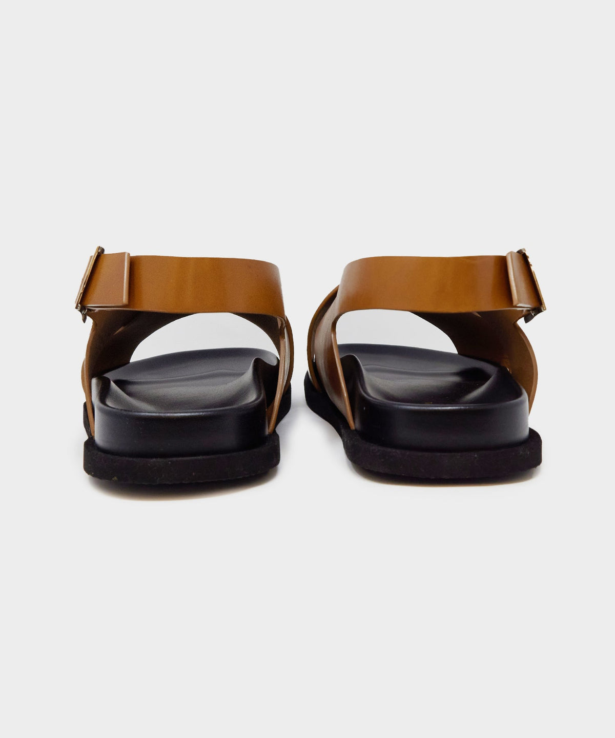 Todd Snyder Armando Cabral Manjak Leather Sandal - Caramel