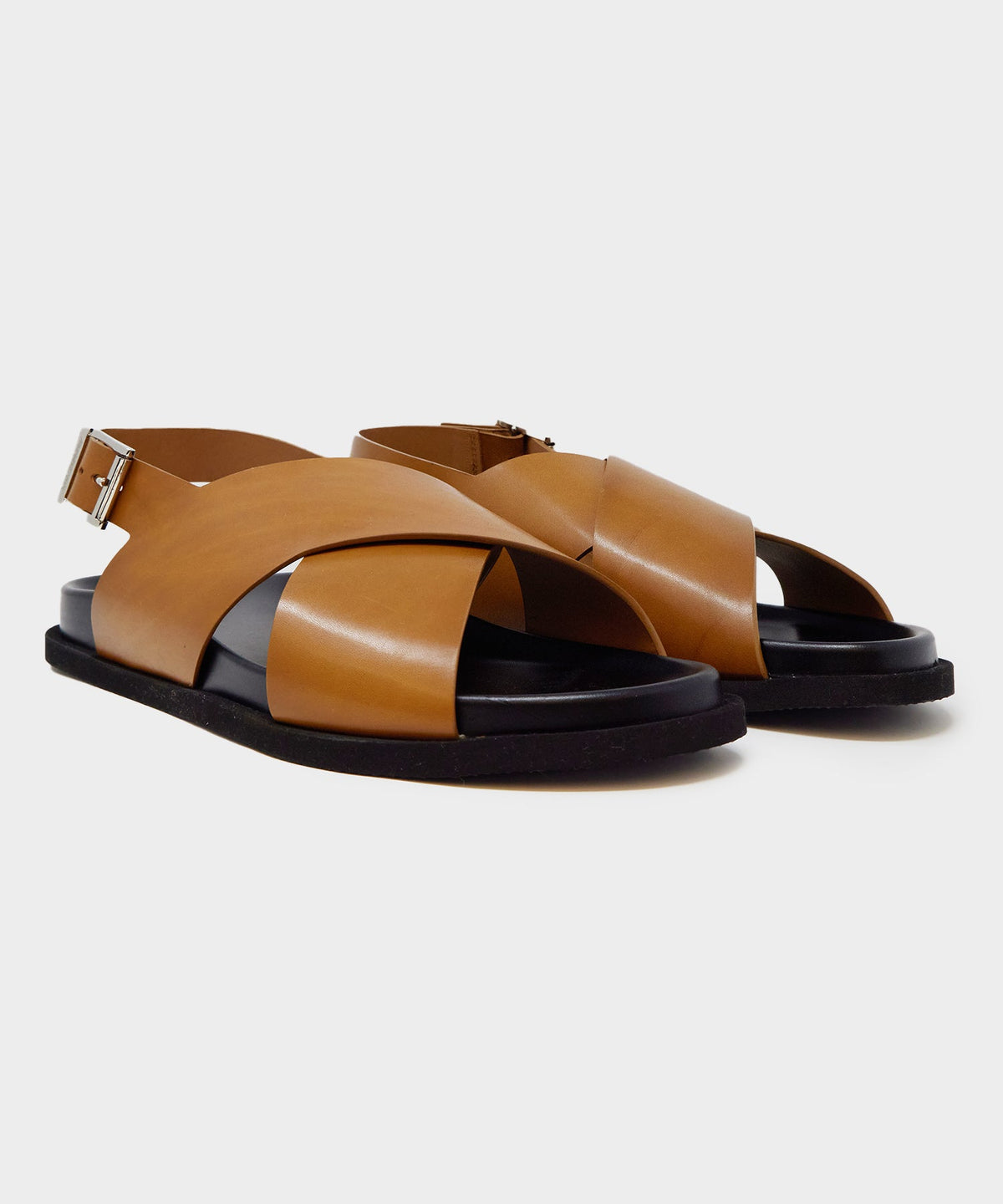 Todd Snyder Armando Cabral Manjak Leather Sandal - Caramel