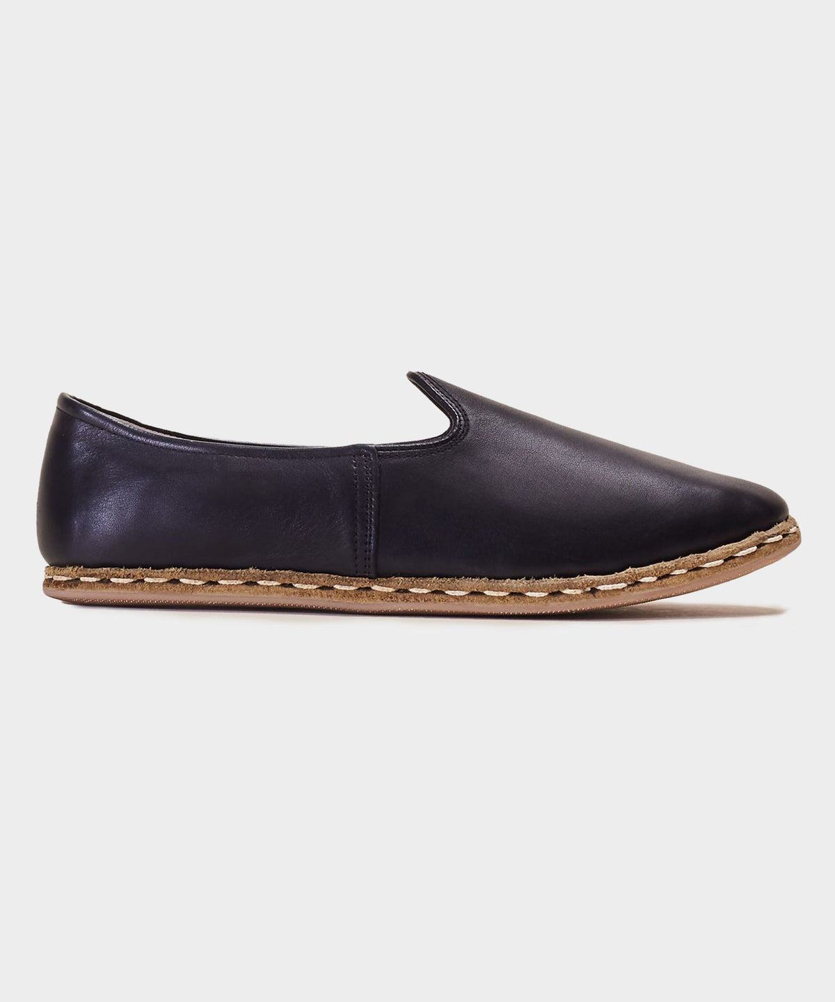 Todd Snyder Sabah Leather Shoe - Black