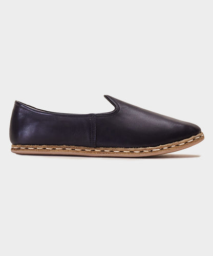 Todd Snyder Sabah Leather Shoe - Black