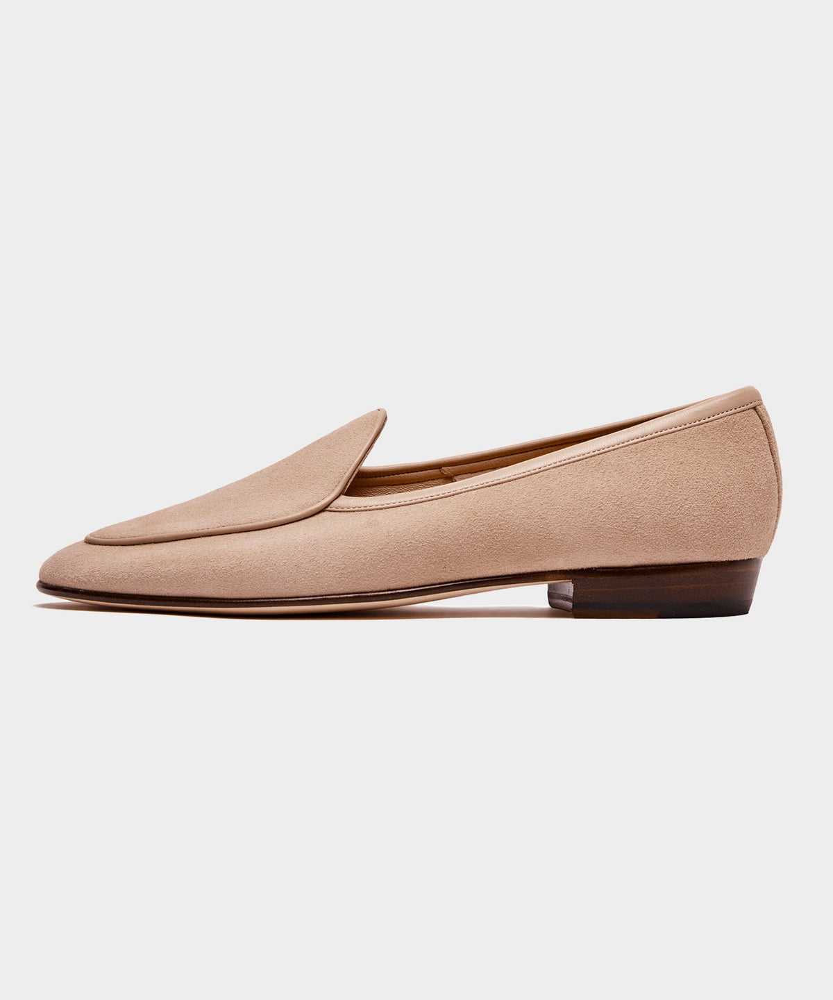 Todd Snyder Baudoin & Lange Exclusive Suede Sagan Loafer - Taupe
